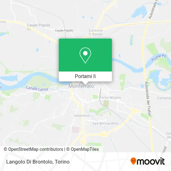 Mappa Langolo Di Brontolo