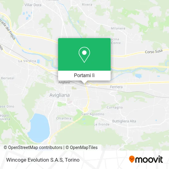 Mappa Wincoge Evolution S.A.S