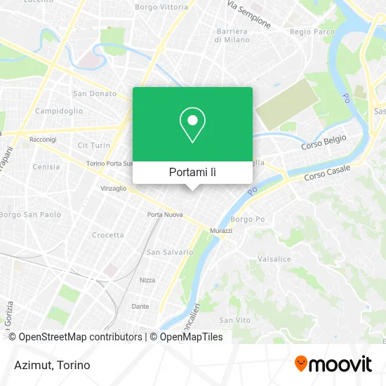 Mappa Azimut