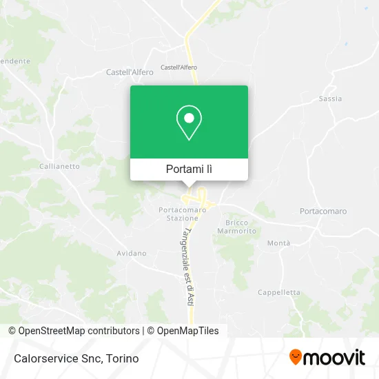 Mappa Calorservice Snc