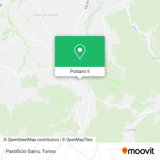 Mappa Pastificio Garro