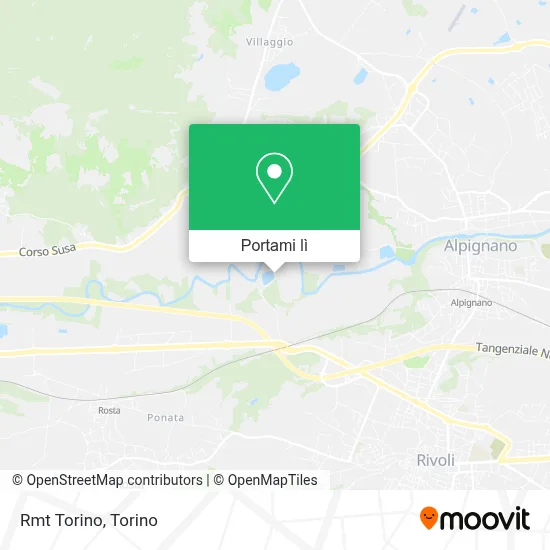 Mappa Rmt Torino