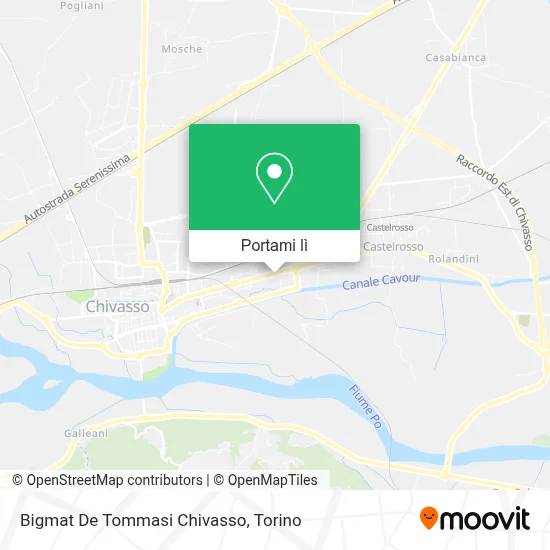 Mappa Bigmat De Tommasi Chivasso