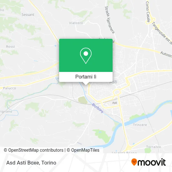Mappa Asd Asti Boxe