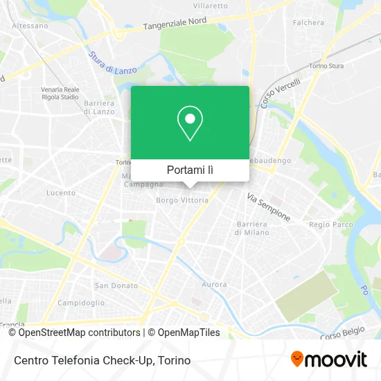 Mappa Centro Telefonia Check-Up