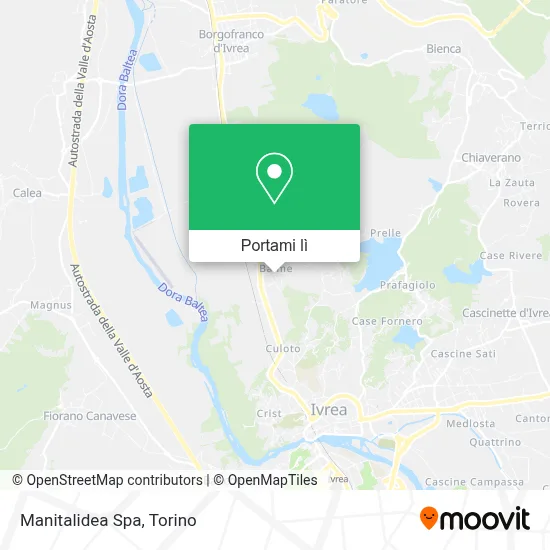 Mappa Manitalidea Spa