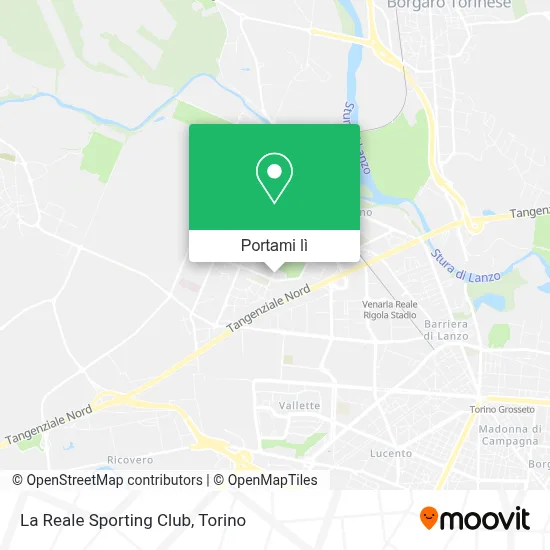 Mappa La Reale Sporting Club
