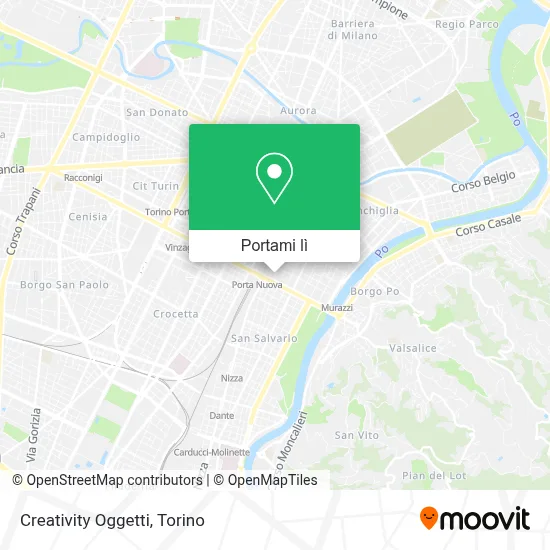 Mappa Creativity Oggetti