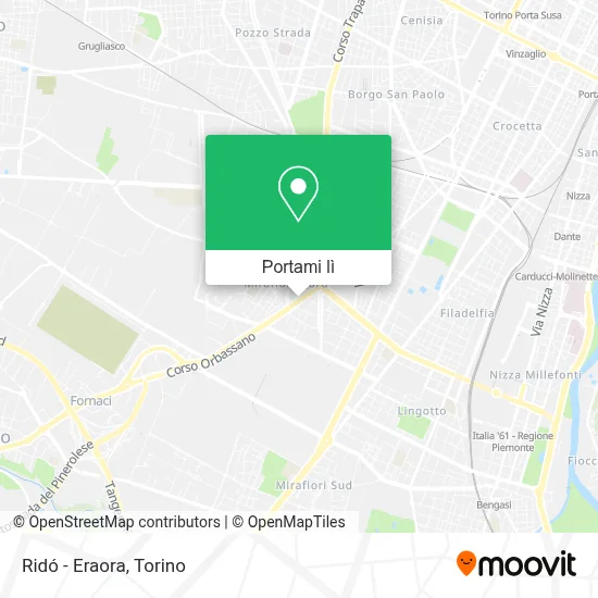 Mappa Ridó - Eraora