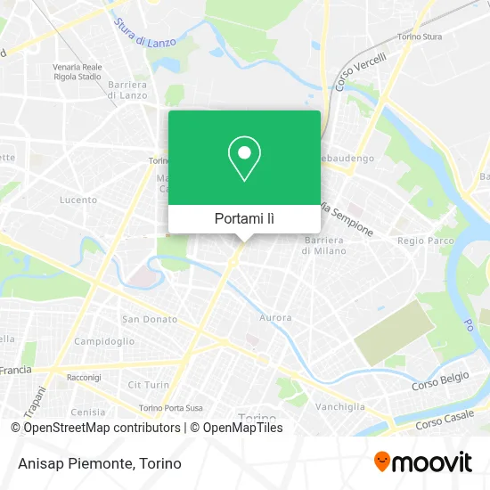 Mappa Anisap Piemonte