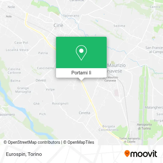 Mappa Eurospin