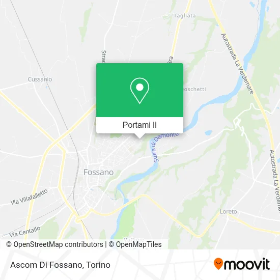 Mappa Ascom Di Fossano