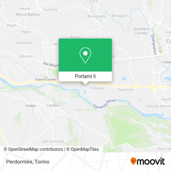 Mappa Perdormire