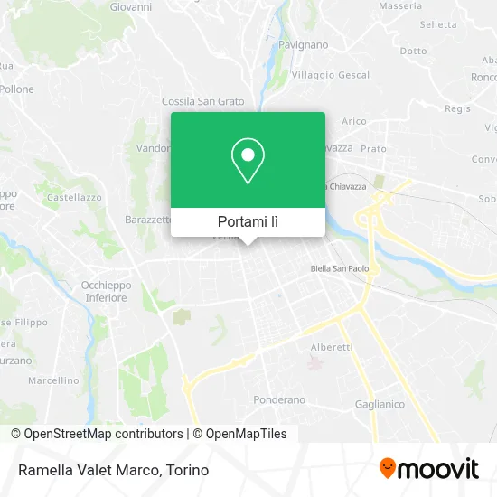 Mappa Ramella Valet Marco