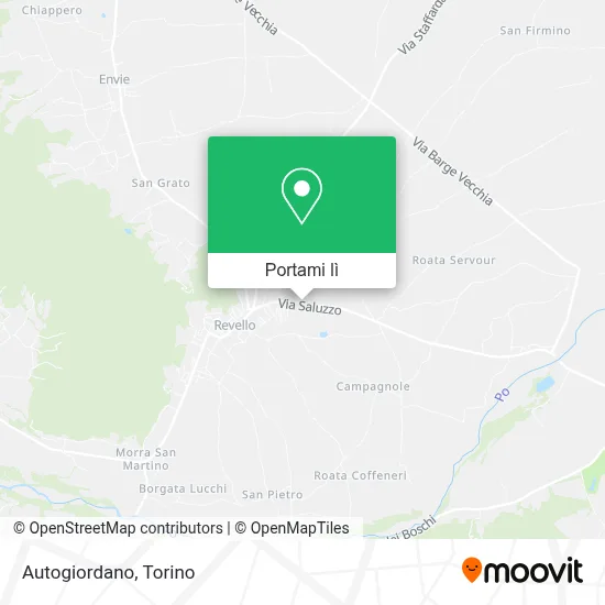 Mappa Autogiordano