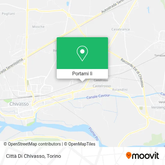 Mappa Città Di Chivasso