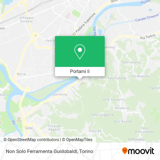 Mappa Non Solo Ferramenta Guidobaldi