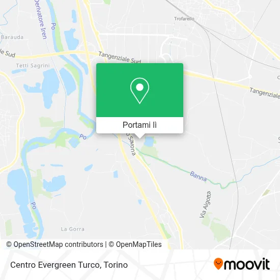 Mappa Centro Evergreen Turco