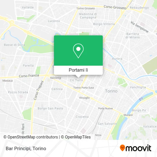 Mappa Bar Principi