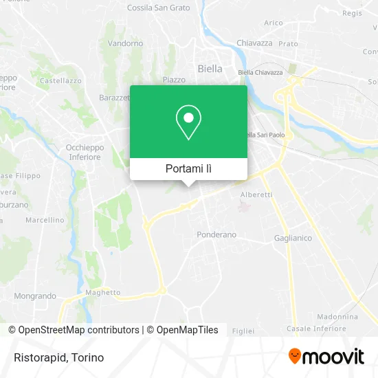 Mappa Ristorapid