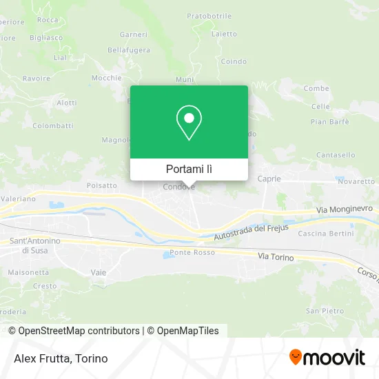 Mappa Alex Frutta