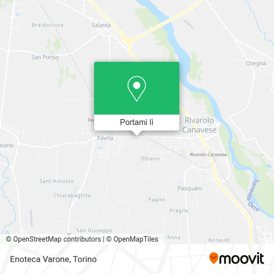 Mappa Enoteca Varone