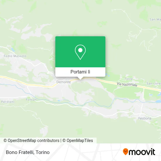 Mappa Bono Fratelli