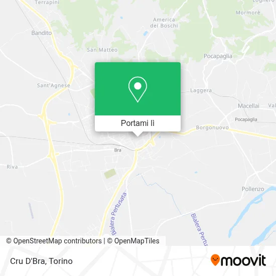 Mappa Cru D'Bra