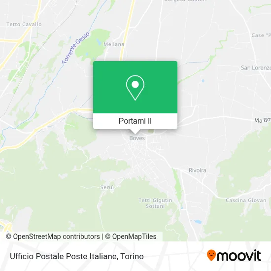 Mappa Ufficio Postale Poste Italiane