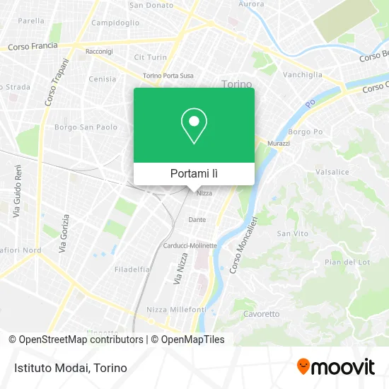 Mappa Istituto Modai