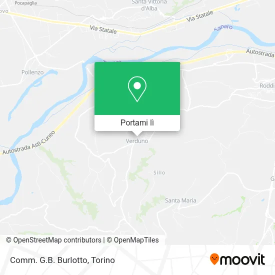 Mappa Comm. G.B. Burlotto