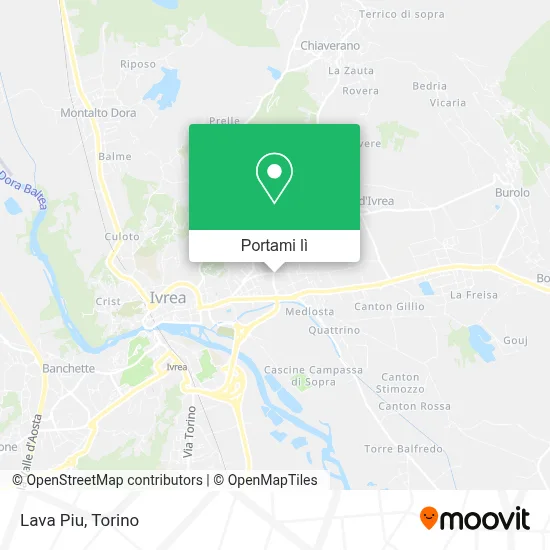 Mappa Lava Piu