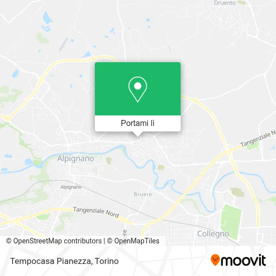 Mappa Tempocasa Pianezza