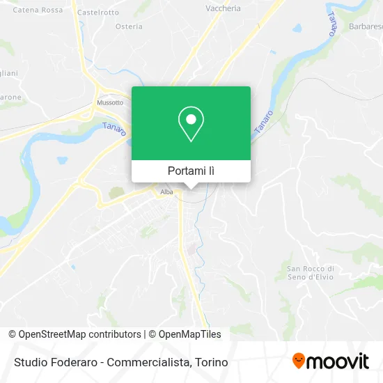 Mappa Studio Foderaro - Commercialista