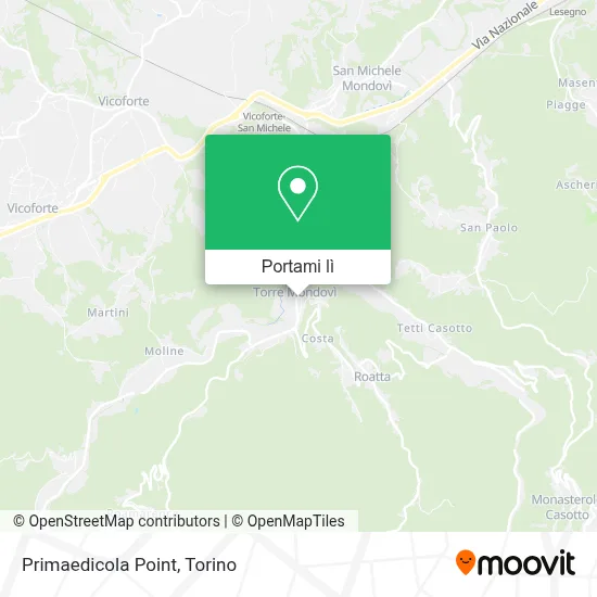 Mappa Primaedicola Point
