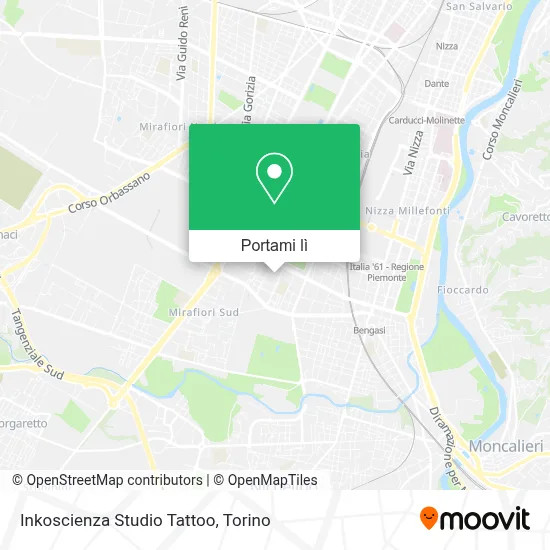 Mappa Inkoscienza Studio Tattoo