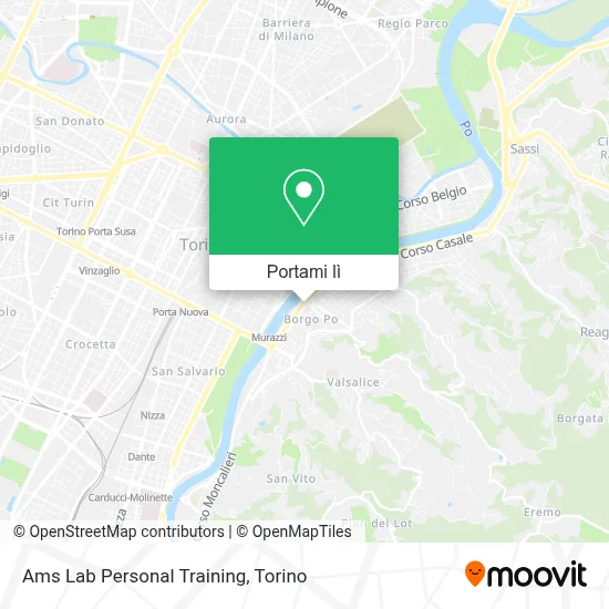 Mappa Ams Lab Personal Training