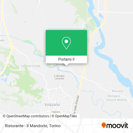 Mappa Ristorante - Il Mandorlo