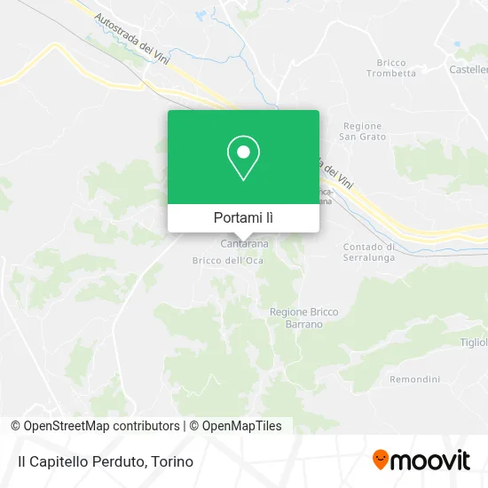 Mappa Il Capitello Perduto