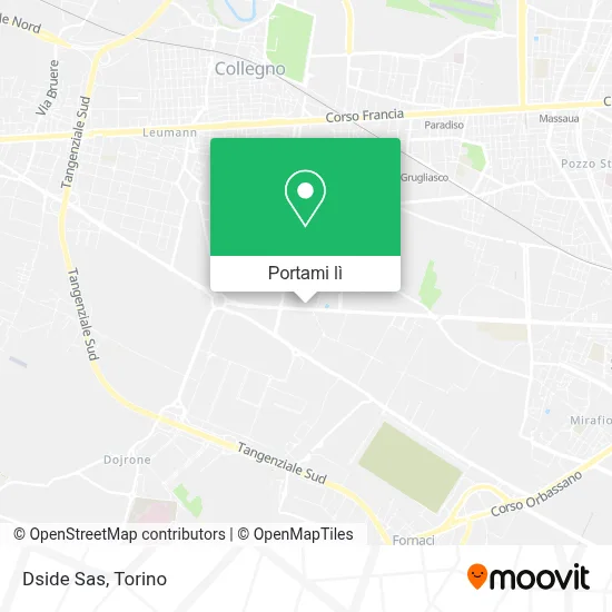 Mappa Dside Sas