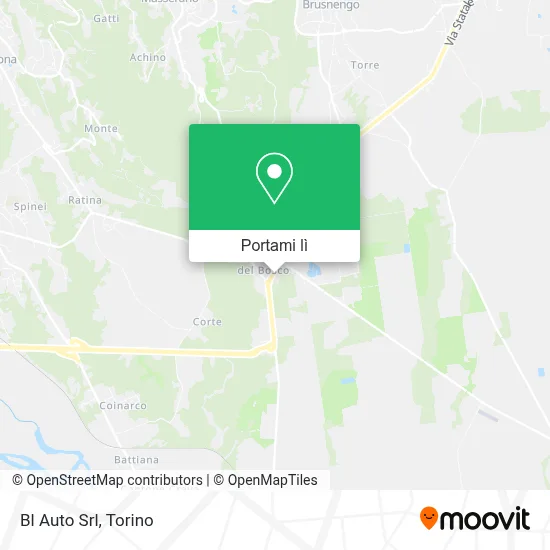 Mappa Bl Auto Srl