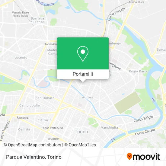 Mappa Parque Valentino