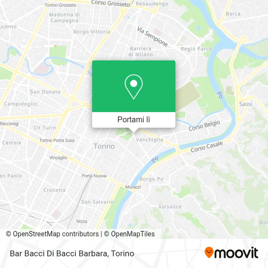 Mappa Bar Bacci Di Bacci Barbara