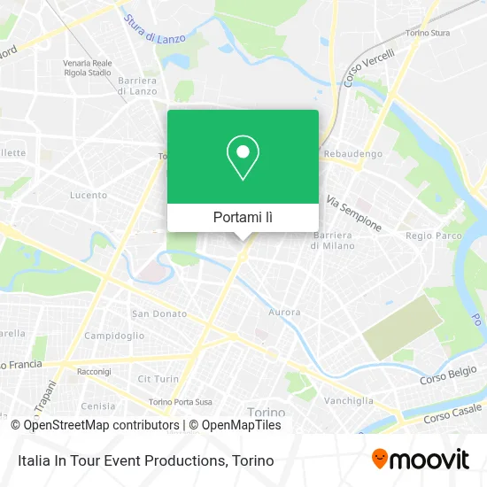 Mappa Italia In Tour Event Productions