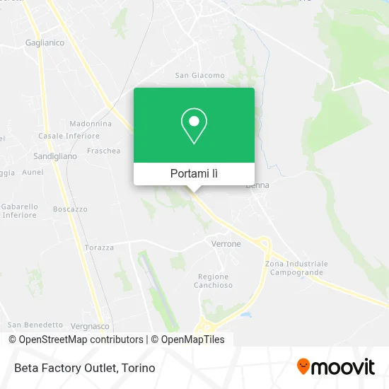 Mappa Beta Factory Outlet
