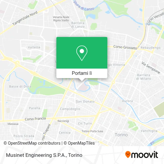 Mappa Musinet Engineering S.P.A.