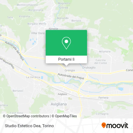 Mappa Studio Estetico Dea