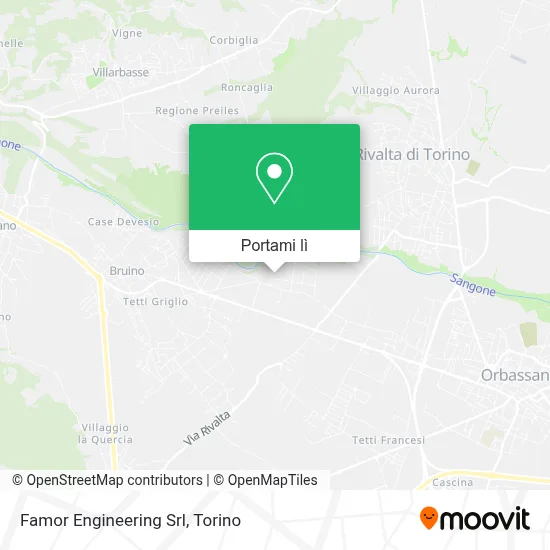 Mappa Famor Engineering Srl