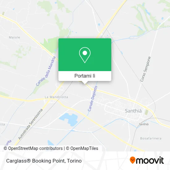 Mappa Carglass® Booking Point