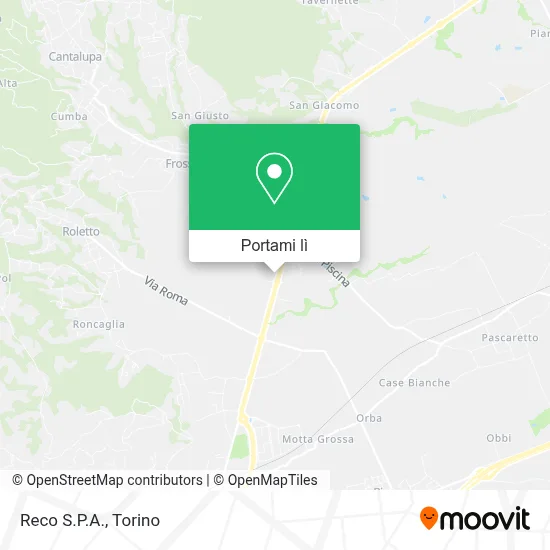 Mappa Reco S.P.A.
